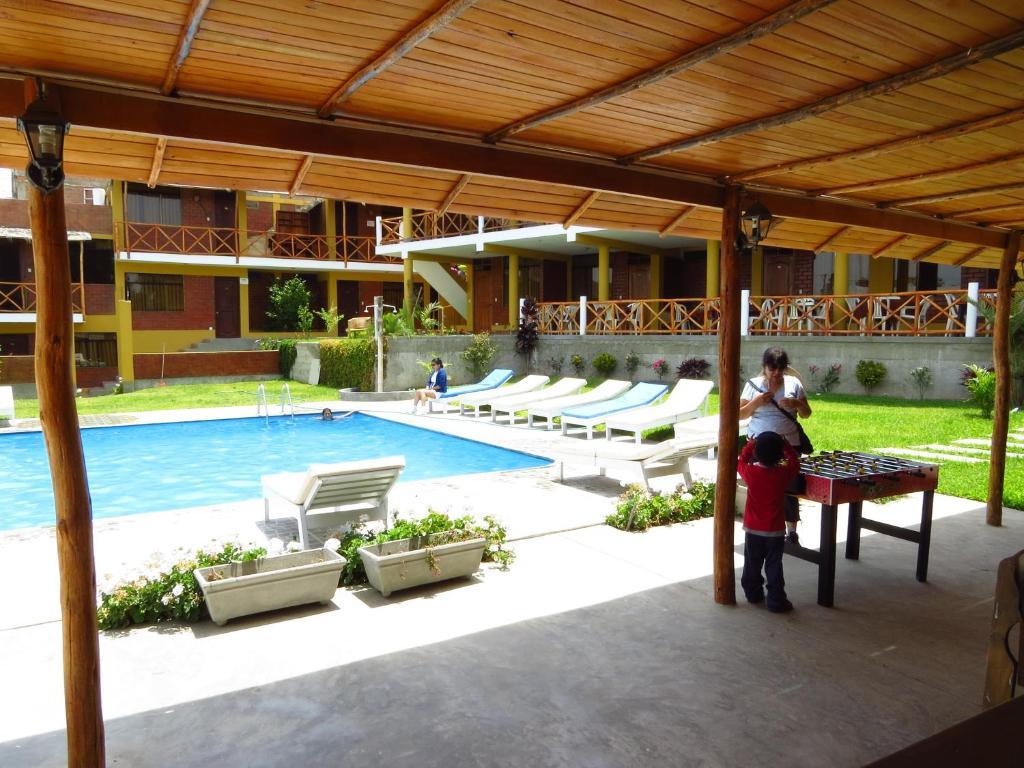 Paracas Sunset Hotel المظهر الخارجي الصورة